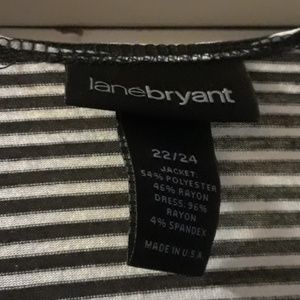 Lane Bryant Jackets & Coats - Lane Bryant Striped Jacket Lane Bryant Jackets & Coats - Lane Bryant Striped Jacket